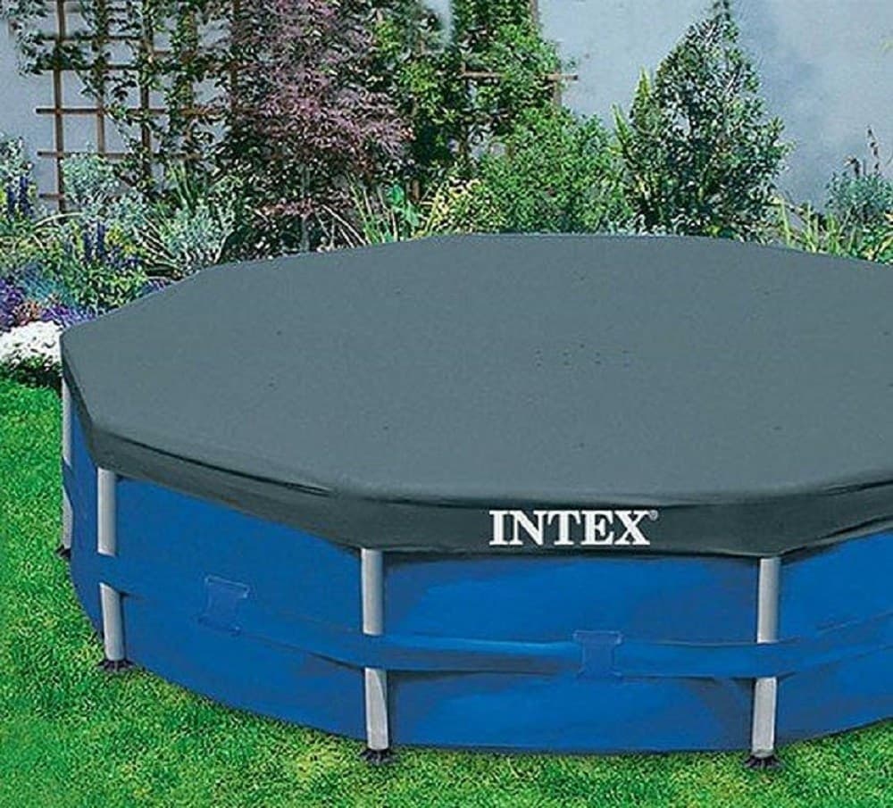 COPRIPISCINA FRAME 305 CM TELO PER PISCINA CON TELAIO PVC TONDO COPERTURA 28030 - 3
