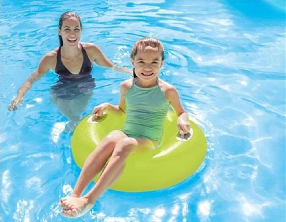 SALVAGENTE CIAMBELLA GONFIABILE CON MANIGLIE MARE PISCINA 76CM VARI COLORI 59258 - 10