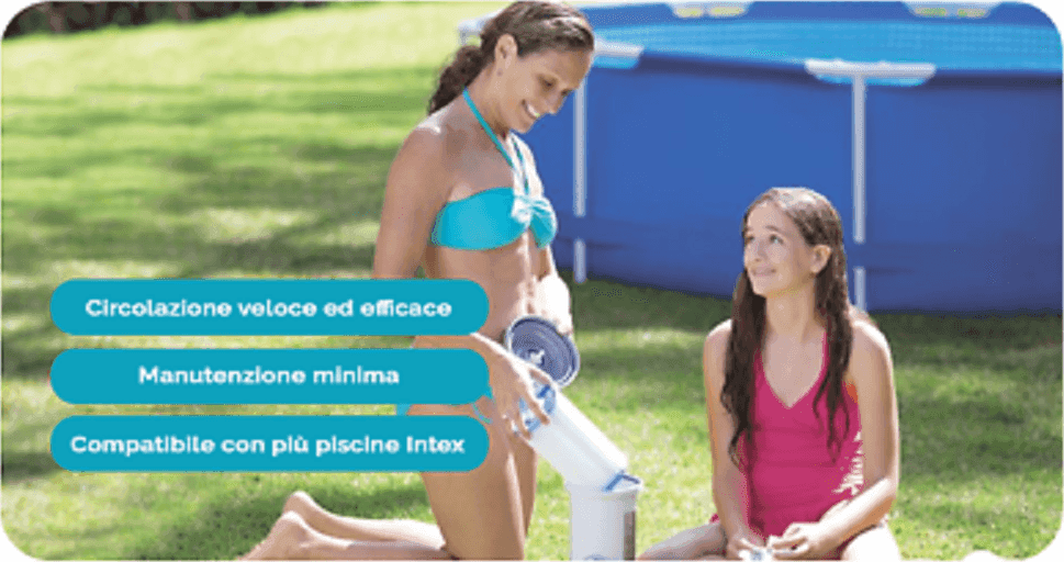 CARTUCCIA FILTRO GRANDE TIPO B PER POMPE 9.463L/H RICAMBIO PULIZIA PISCINA 29005 - 5