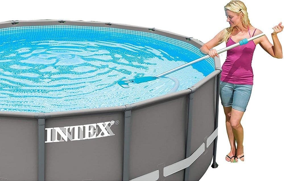 ASTA MANICO TELESCOPICO IN ALLUMINIO DA 279 CM PER PULIZIA DI PISCINA SPA 29055 - 4