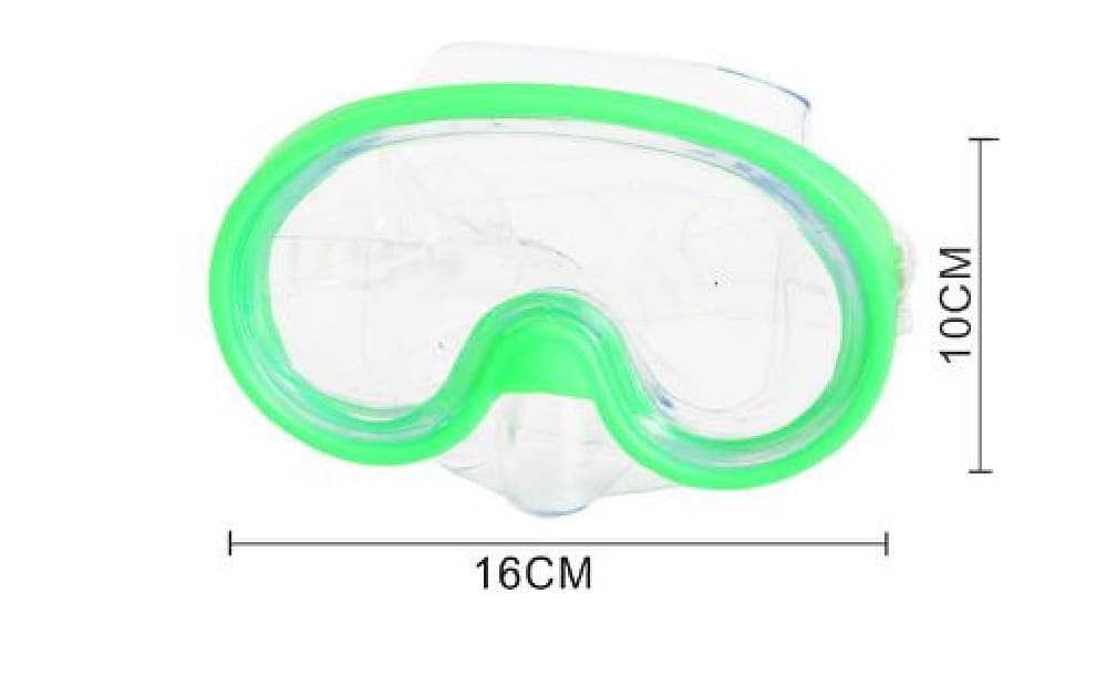 MASCHERA DA NUOTO MARE SUB SPIAGGIA ESTATE SNORKLING 16X10CM COLORI VARI 605416 - 5