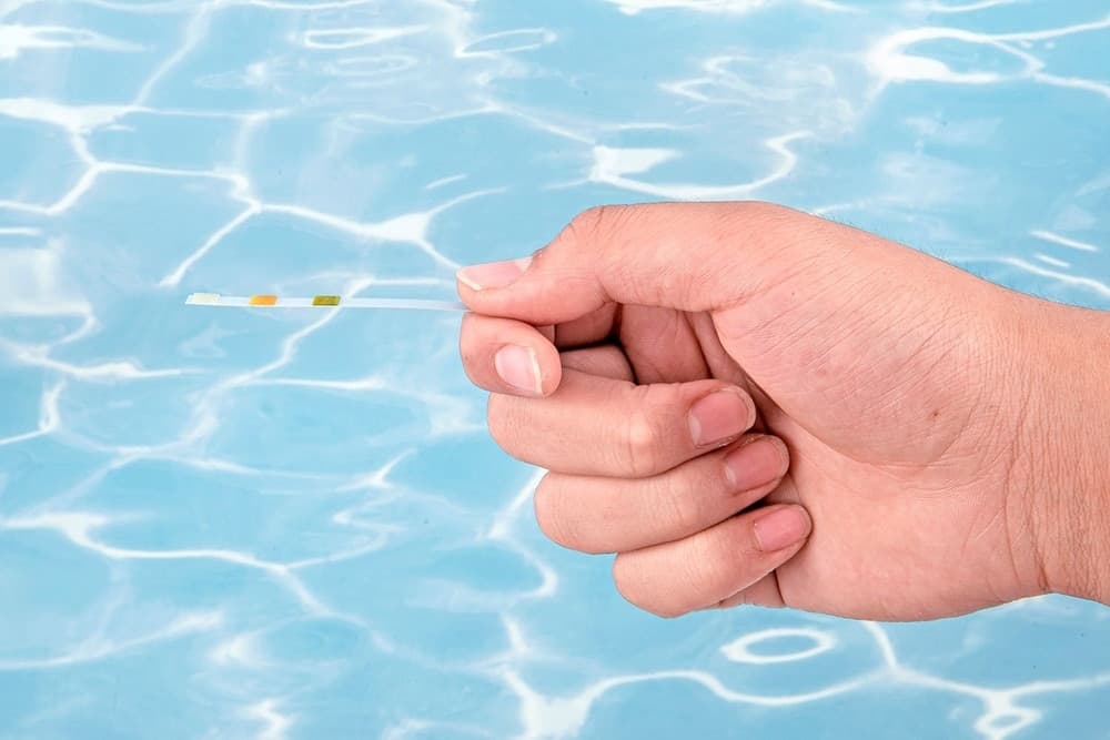 STRISCE TEST ACQUA PISCINE SPA 3IN1 50 PZ 3 FUNZIONI CLORO PH E ALCALINITÀ 58142 - 6