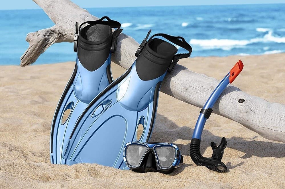 SET MASCHERA BOCCAGLIO PINNE DA SNORKELING BLACKSEA PER ADULTI IMMERSIONI 25045 - 8
