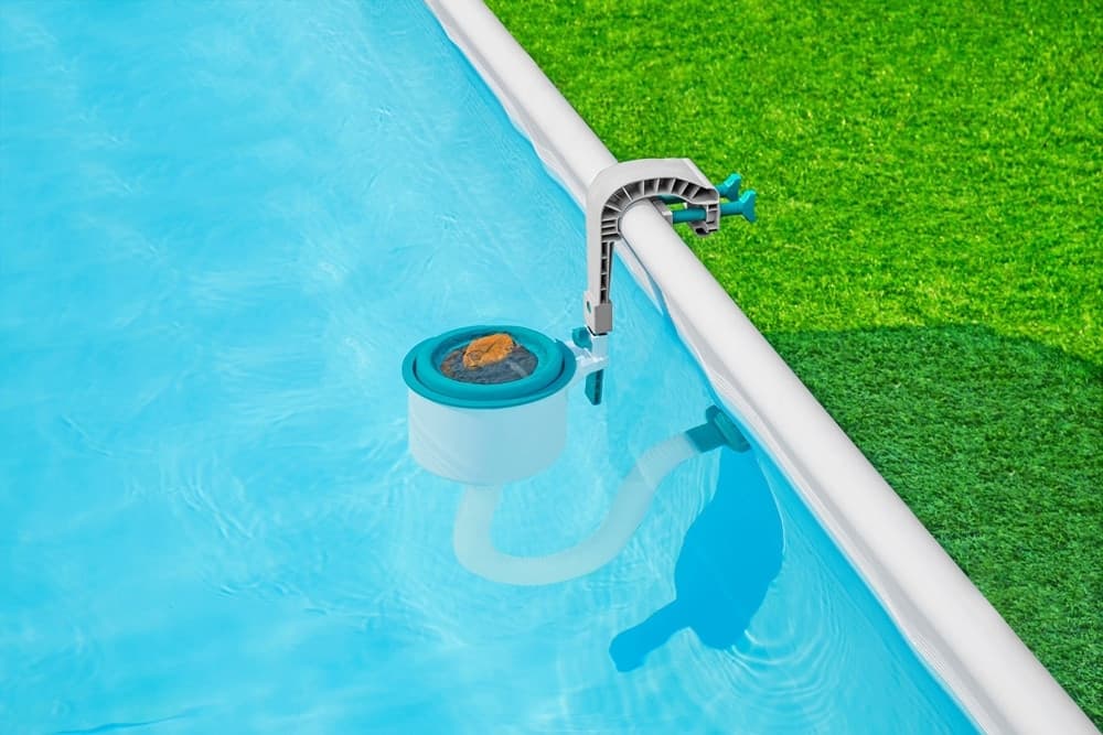 SKIMMER FILTRO DI SUPERFICIE DA PARETE PER PULIZIA PISCINA FUORI TERRA 58233 - 13