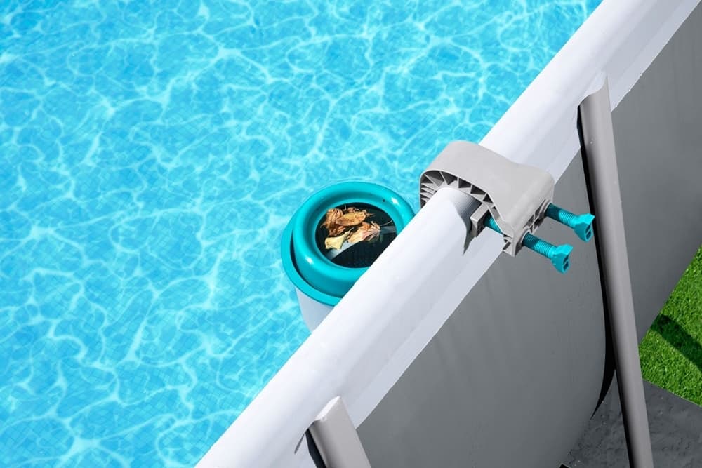 SKIMMER FILTRO DI SUPERFICIE DA PARETE PER PULIZIA PISCINA FUORI TERRA 58233 - 15