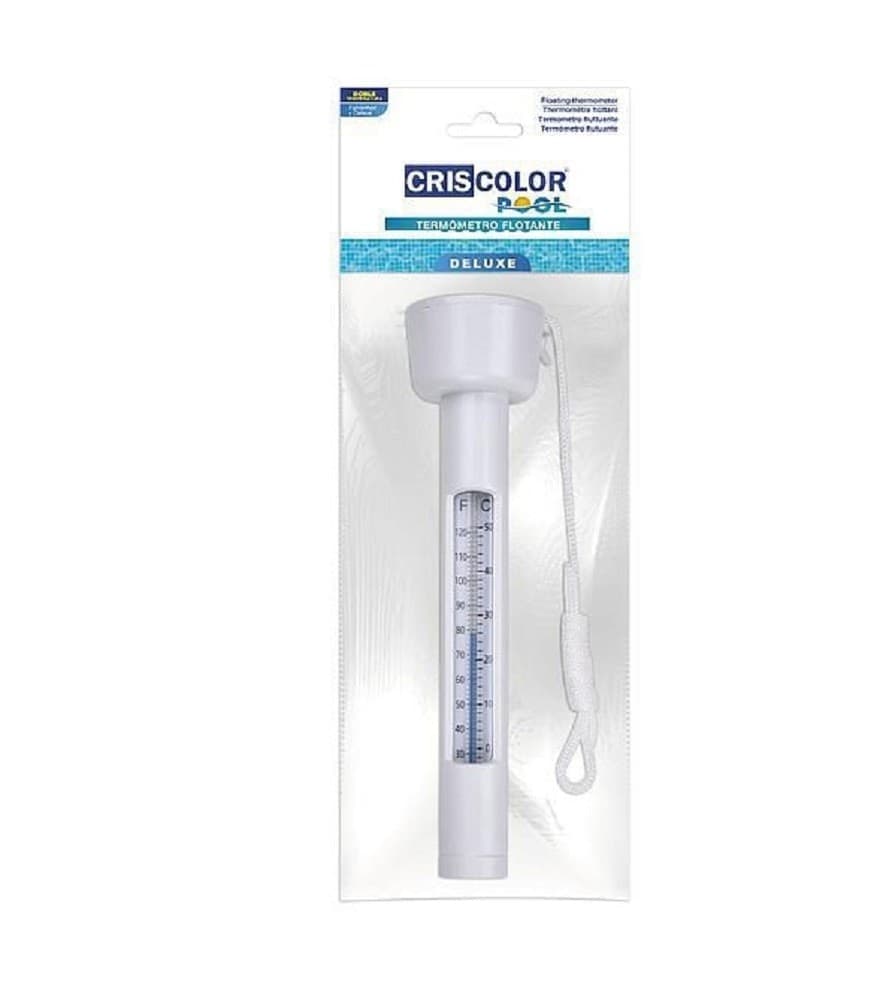 TERMOMETRO GRANDE 18,5CM PER PISCINA CON RILEVAZIONE GRADI C° E F° CORDINO 42382 - 3