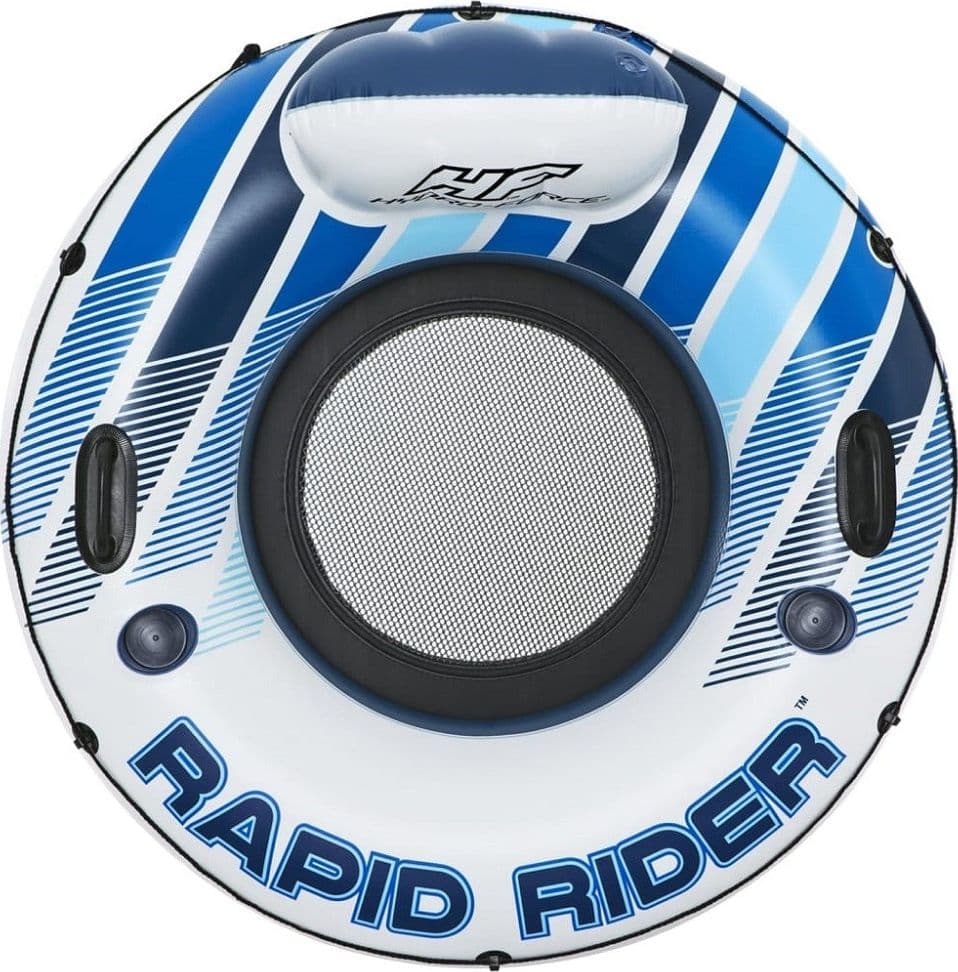 POLTRONA GALLEGGIANTE SINGOLA RAPID RIDER MARE HYDRO FORCE CIAMBELLA 135CM 43116 - 10