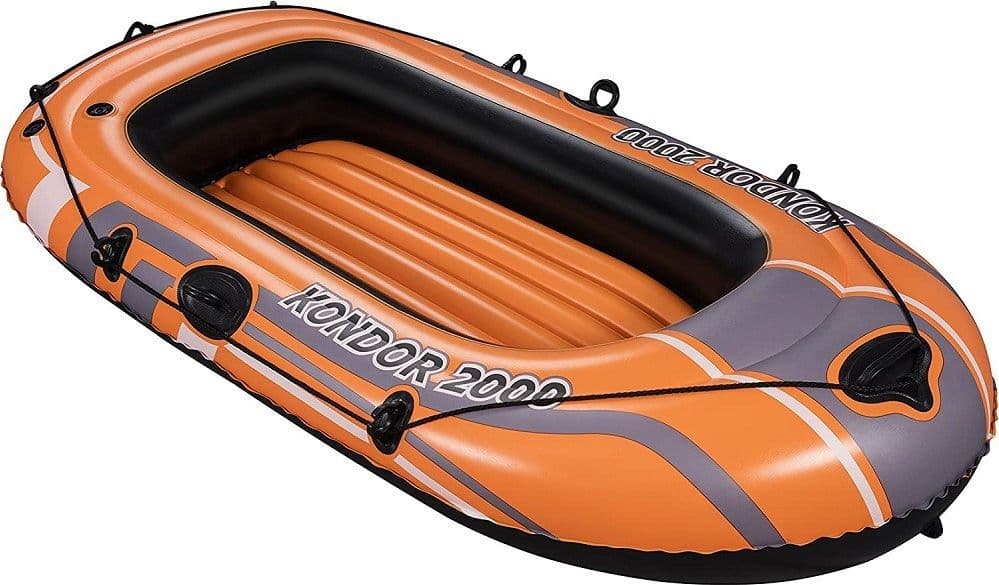 CANOTTO GOMMONE KONDOR 2000 188X98CM HYDRO-FORCE 2 PERSONE MAX 120KG LAGO 61100 - 18