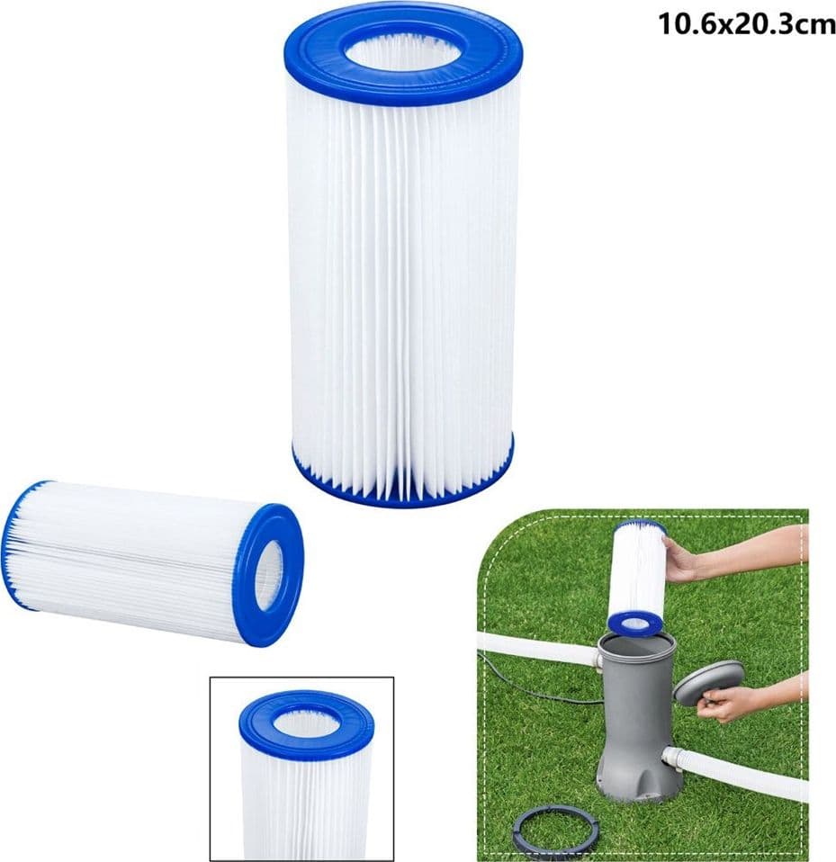 FILTRO CARTUCCIA III-A DI RICAMBIO PER POMPE DA 5.678L/H POMPA PER PISCINA 58012 - 10