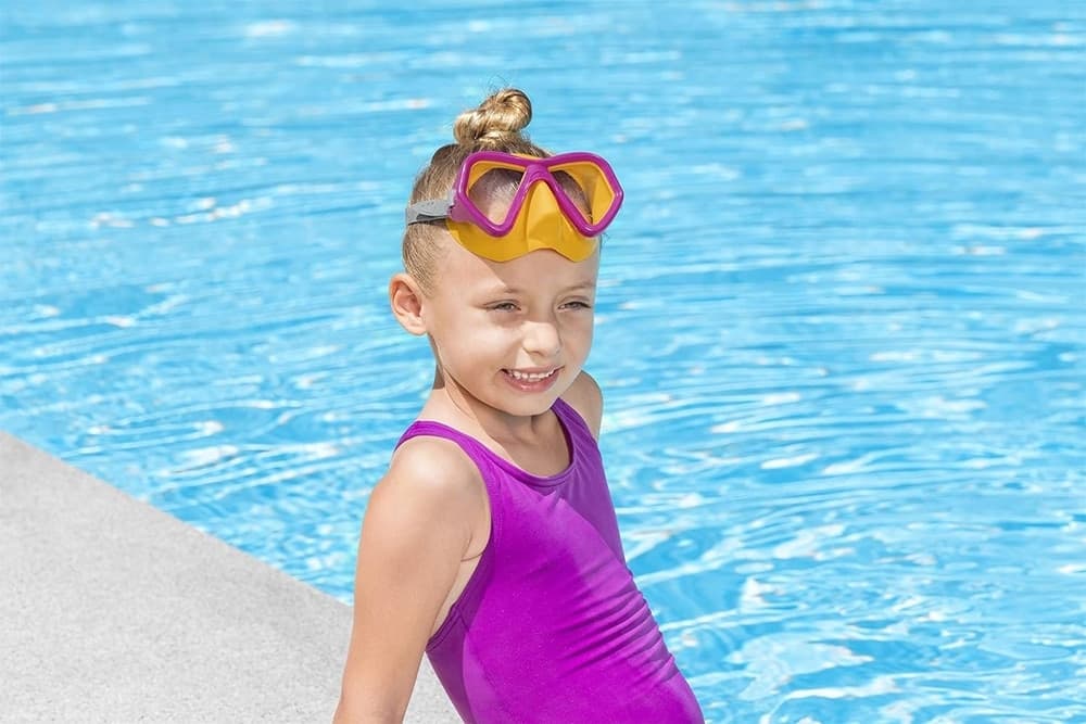 MASCHERA SUBACQUEA PER BAMBINI GLIDER CON PROTEZIONE UV COLORI ASSORTITI 22048 - 19