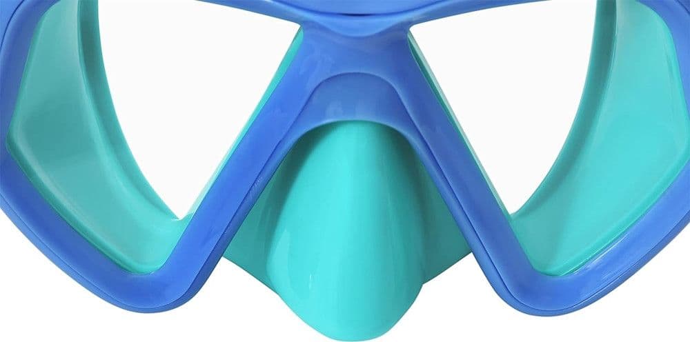 MASCHERA SUBACQUEA PER BAMBINI GLIDER CON PROTEZIONE UV COLORI ASSORTITI 22048 - 23