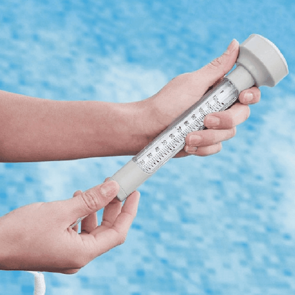 TERMOMETRO GALLEGGIANTE PER PISCINA IN ABS TEMPERATURA ACQUA CON CORDICELLA 58072 - 4