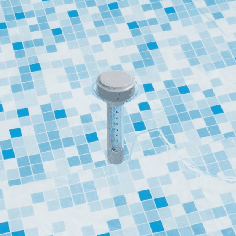 TERMOMETRO GALLEGGIANTE PER PISCINA IN ABS TEMPERATURA ACQUA CON CORDICELLA 58072 - 5
