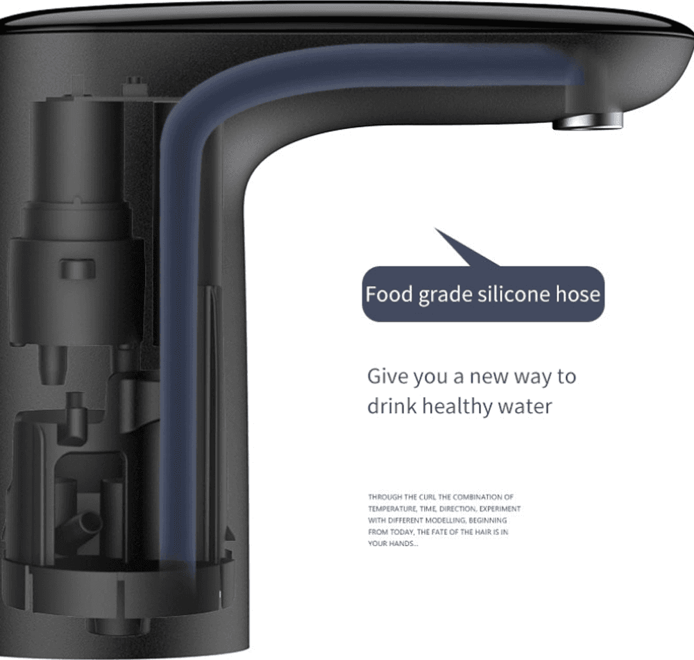 DISPENSER EROGATORE D'ACQUA RUBINETTO ELETTRICO AUTOMATICO BOCCIONI RICARICABILE - 2