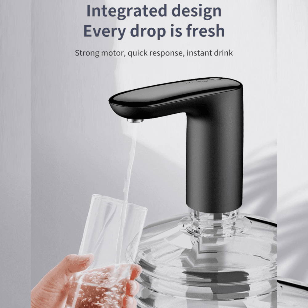 DISPENSER EROGATORE D'ACQUA RUBINETTO ELETTRICO AUTOMATICO BOCCIONI RICARICABILE - 3