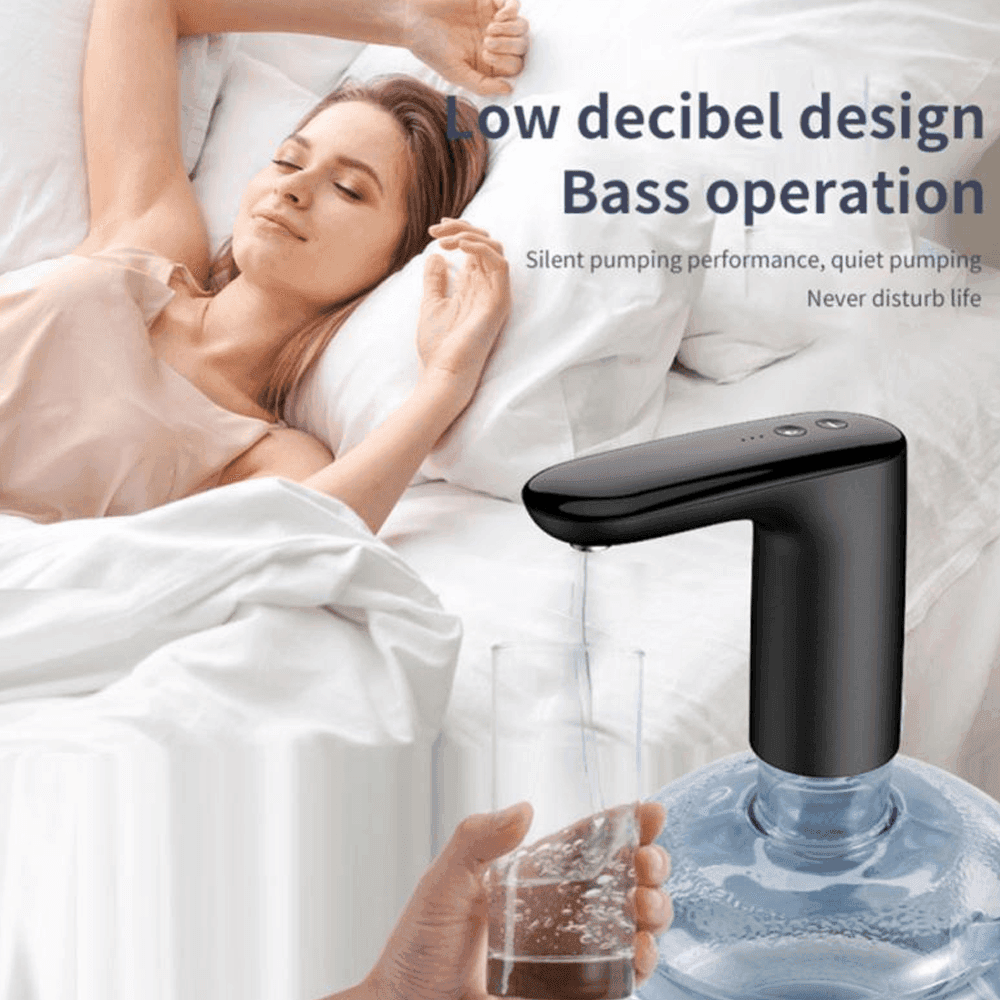 DISPENSER EROGATORE D'ACQUA RUBINETTO ELETTRICO AUTOMATICO BOCCIONI RICARICABILE - 5