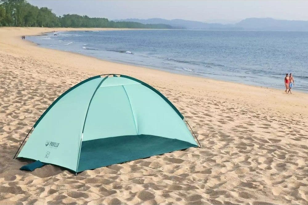 TENDA DA SPIAGGIA GROUND BEACH GIACCA A VENTO PER 2 PERSONE 220X120X95CM 68105 - 21