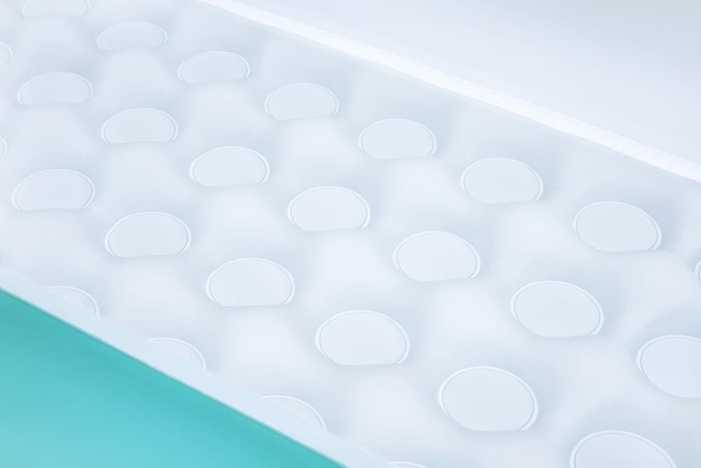 PISCINA RETTANGOLARE AQUABABE CON FONDO GONFIABILE 165X104X25 CM VARI COLORI 51115 - 11
