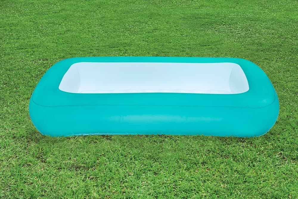 PISCINA RETTANGOLARE AQUABABE CON FONDO GONFIABILE 165X104X25 CM VARI COLORI 51115 - 9