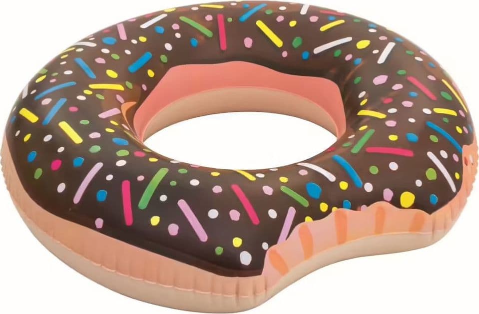 SALVAGENTE FASHION CIAMBELLA GONFIABILE DONUTS MORSO MODELLI ASSORTI 107 CM 36118 - 12