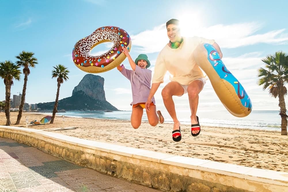 SALVAGENTE FASHION CIAMBELLA GONFIABILE DONUTS MORSO MODELLI ASSORTI 107 CM 36118 - 18