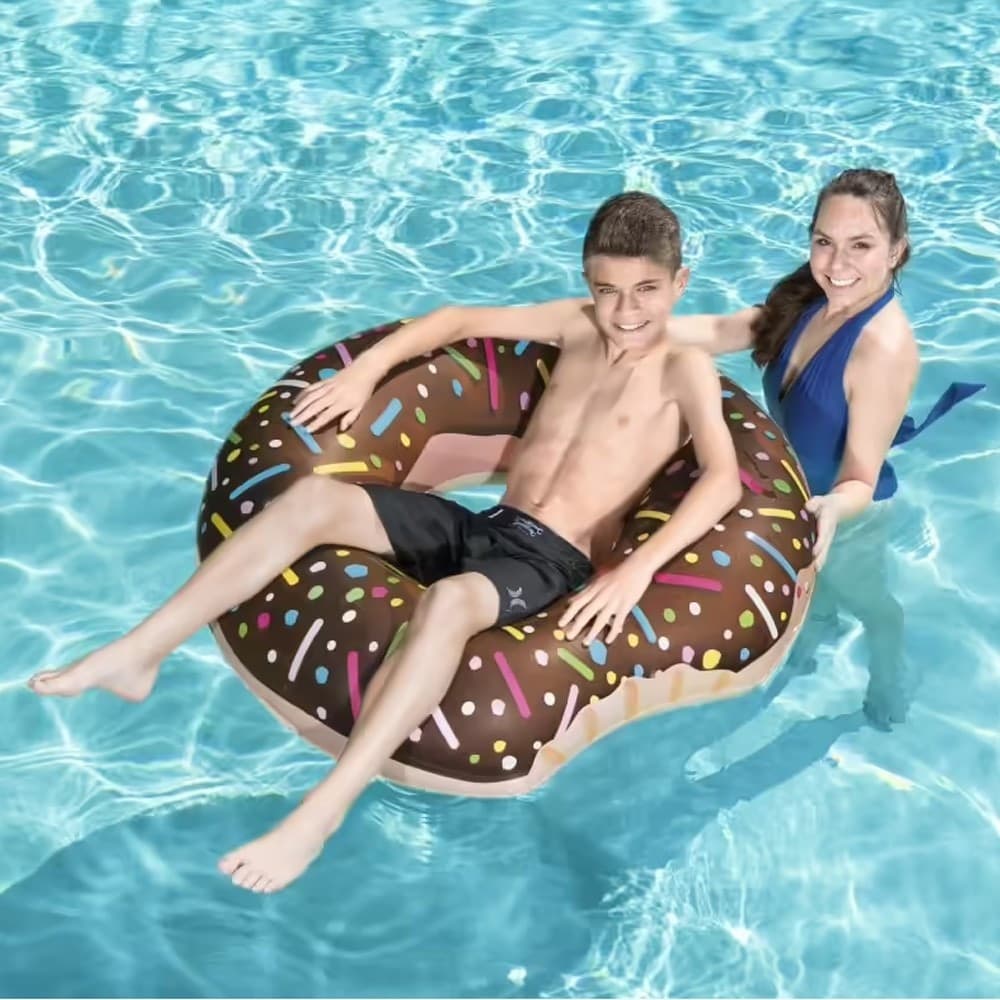 SALVAGENTE FASHION CIAMBELLA GONFIABILE DONUTS MORSO MODELLI ASSORTI 107 CM 36118 - 8