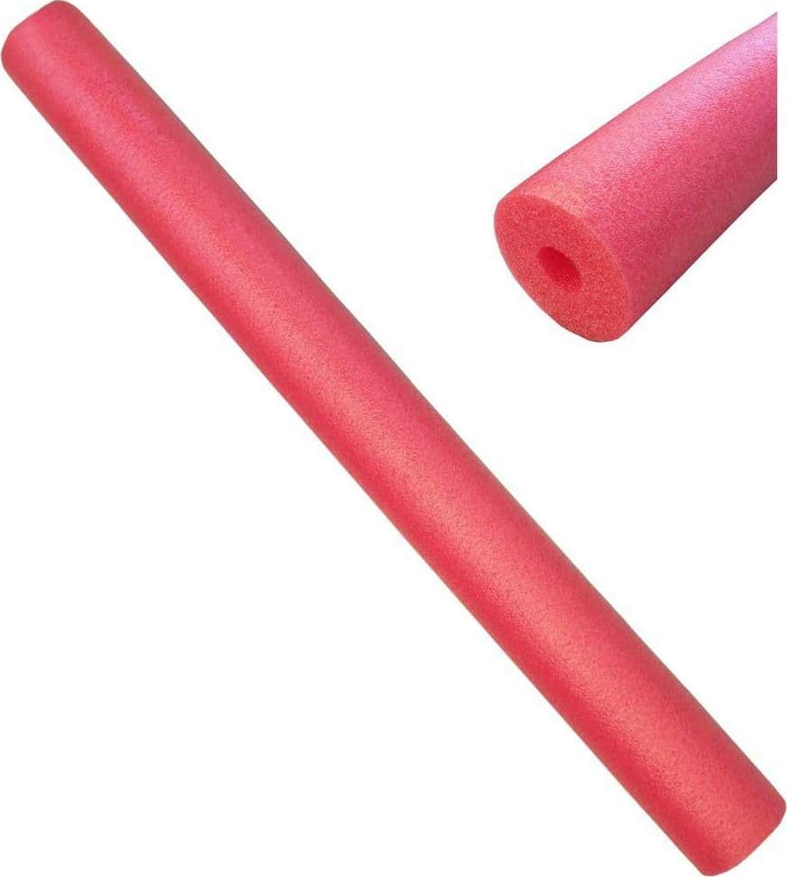 TUBO GALLEGGIANTE PER PISCINA Ø 6X150 CM ROSSO PER ESERCIZI GIOCHI ACQUA 062899R - 7
