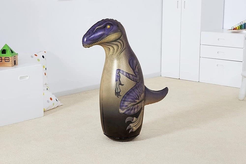 PUNGIBALL A FORMA DI DINOSAURI 3D PER BAMBINI 91 CM 3 MODELLI ASSORTITI 52287 - 12