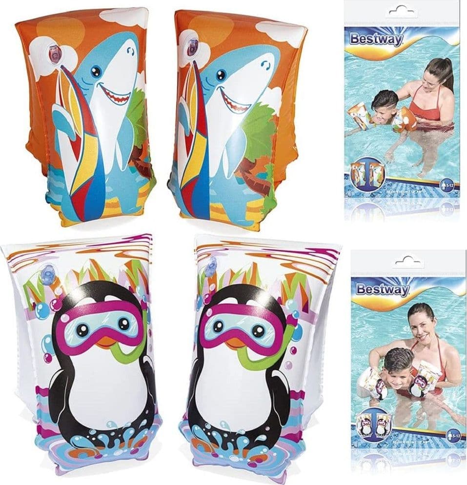 COPPIA BRACCIOLI 30X15CM AQUATIC LIFE PER BAMBINI 5-12 ANNI 2 ASSORTITI 32102 - 4