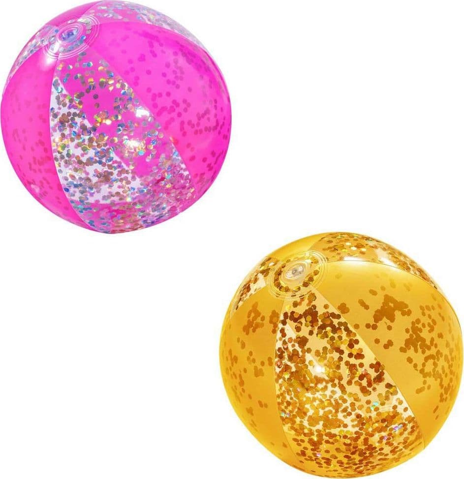 PALLONE FASHIONGLITTER PALLA GLITTER GONFIABILE MARE PISCINA BESTWAY SPIAGGIA - 4
