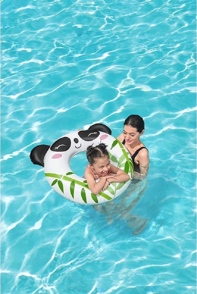 SALVAGENTE PANDA/RANA 79X85CM CIAMBELLA GONFIABILE MARE BAMBINI 3-6 ANNI 36351 - 9