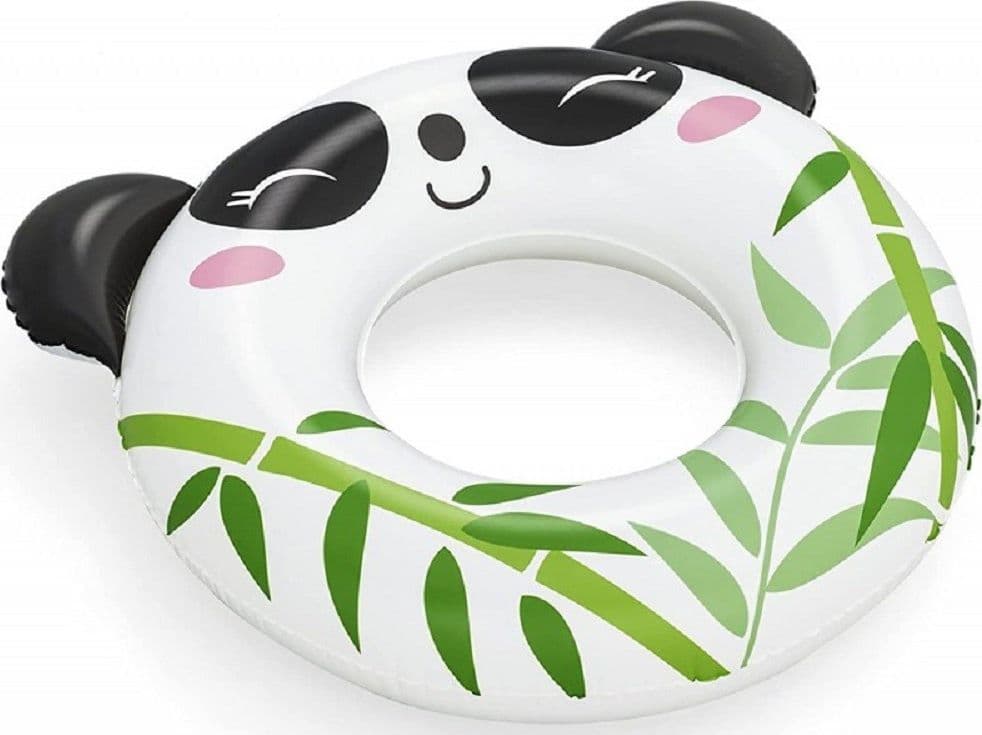 SALVAGENTE PANDA/RANA 79X85CM CIAMBELLA GONFIABILE MARE BAMBINI 3-6 ANNI 36351 - 10