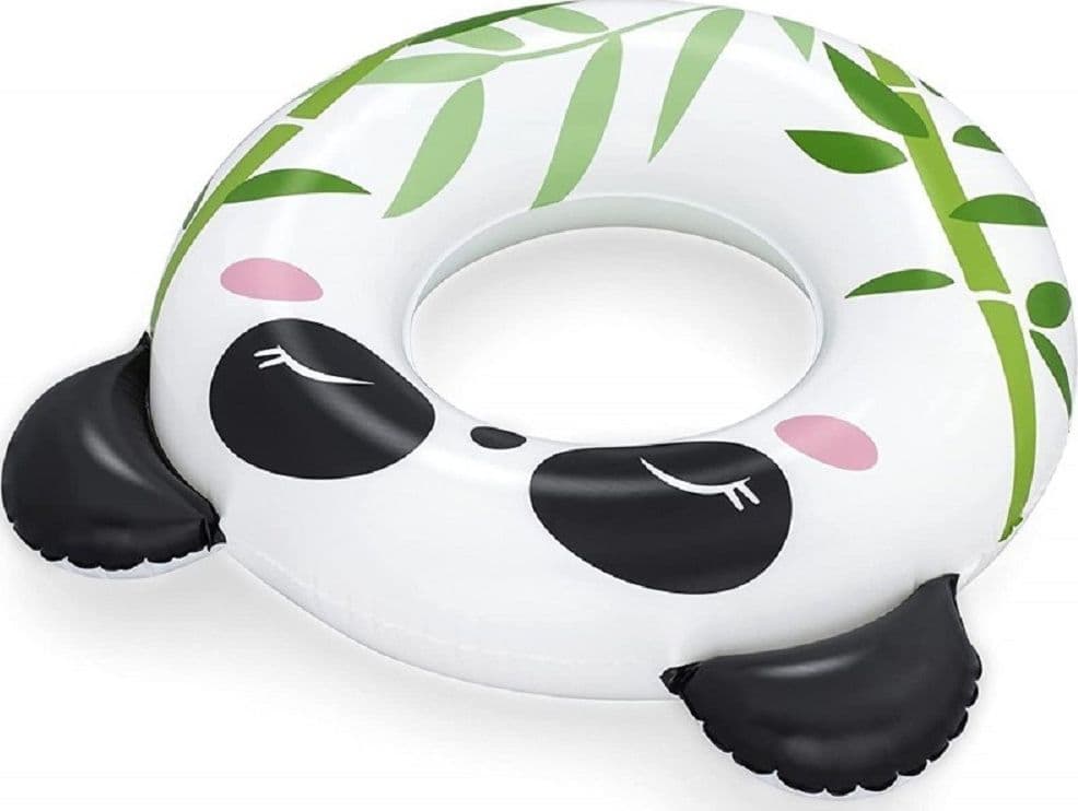 SALVAGENTE PANDA/RANA 79X85CM CIAMBELLA GONFIABILE MARE BAMBINI 3-6 ANNI 36351 - 12