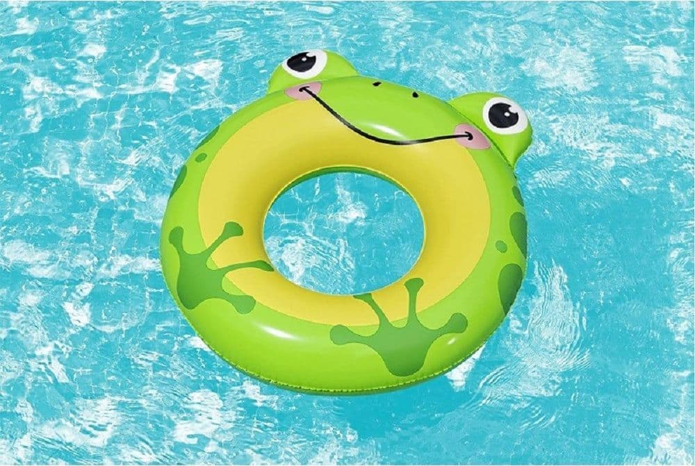 SALVAGENTE PANDA/RANA 79X85CM CIAMBELLA GONFIABILE MARE BAMBINI 3-6 ANNI 36351 - 17