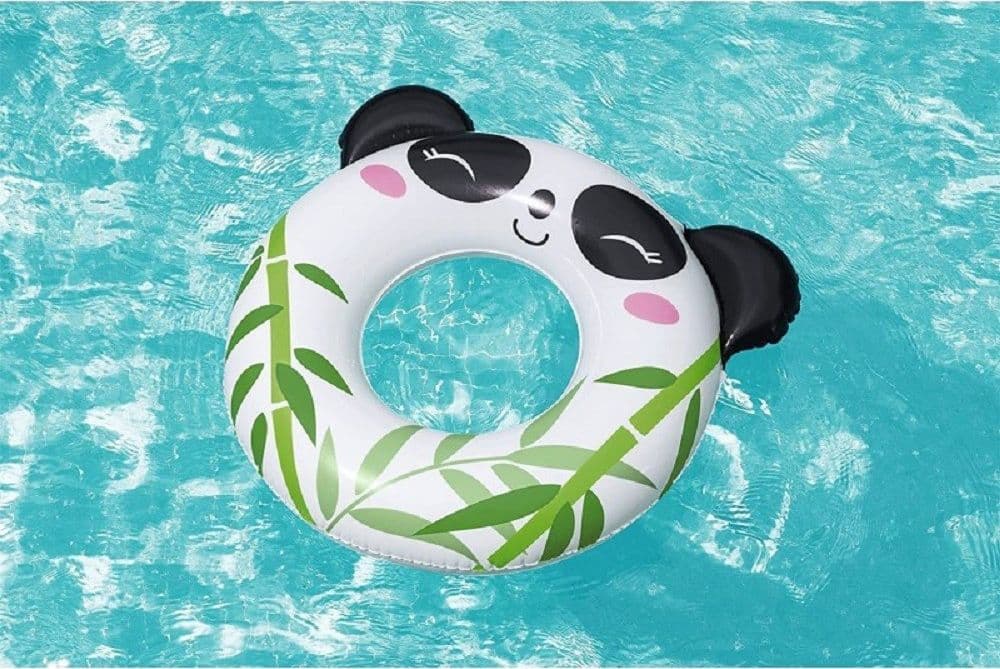 SALVAGENTE PANDA/RANA 79X85CM CIAMBELLA GONFIABILE MARE BAMBINI 3-6 ANNI 36351 - 18