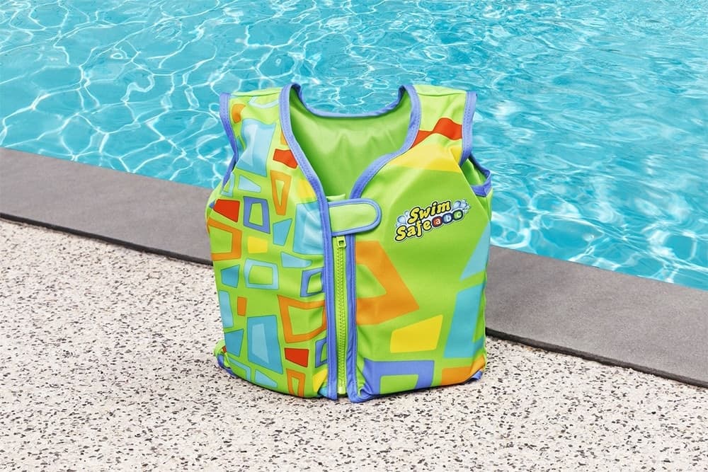 GILET SALVAGENTE TRAINER GIUBBOTTO CON CUSCINETTI IN SCHIUMA PER BAMBINI  3-6 ANNI 32177 - 16