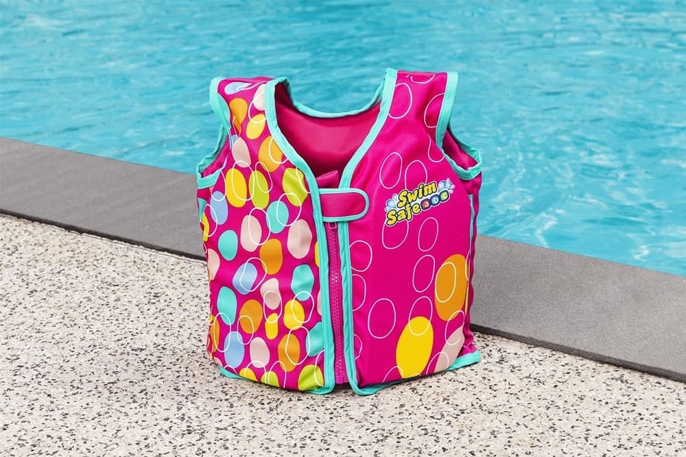 GILET SALVAGENTE TRAINER GIUBBOTTO CON CUSCINETTI IN SCHIUMA PER BAMBINI  3-6 ANNI 32177 - 8
