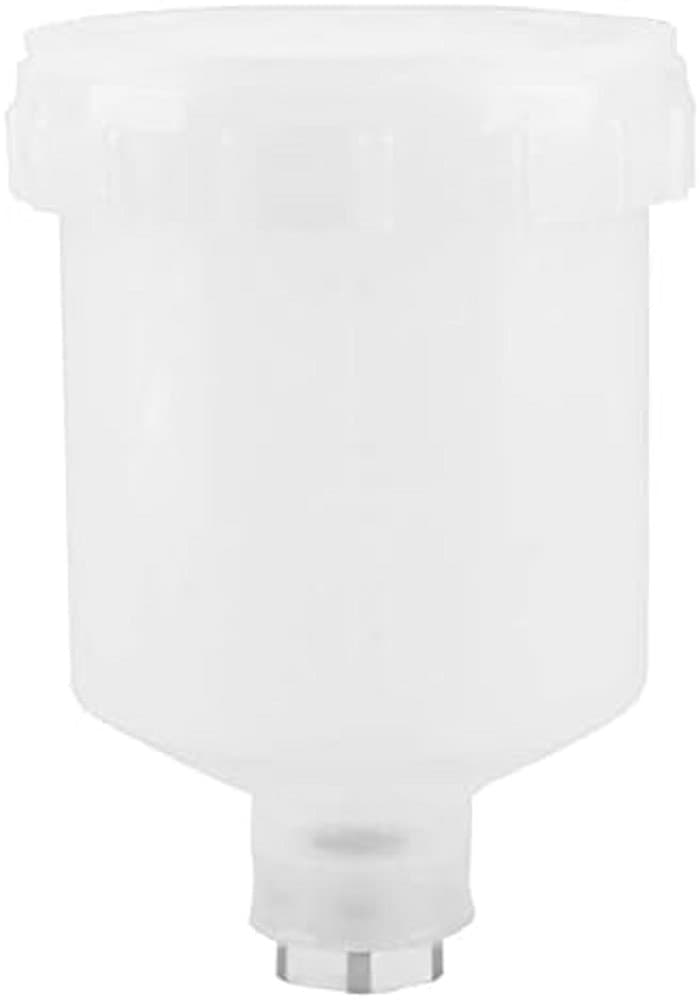 PISTOLA PER VERNICIARE A SPRUZZO PROFESSIONALE AEROGRAFO 125ML UGELLO RIPARAZIONE AUTO - 6