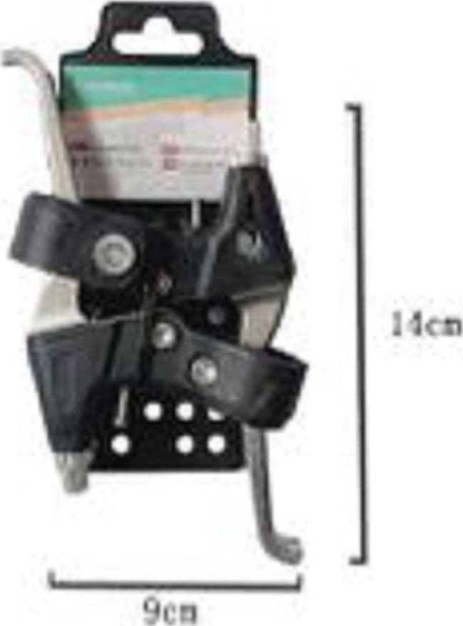 COPPIA LEVE FRENO IN ALLUMINIO UNIVERSALI PER BICI BICICLETTA 14X9CM ZXC-9907 - 3