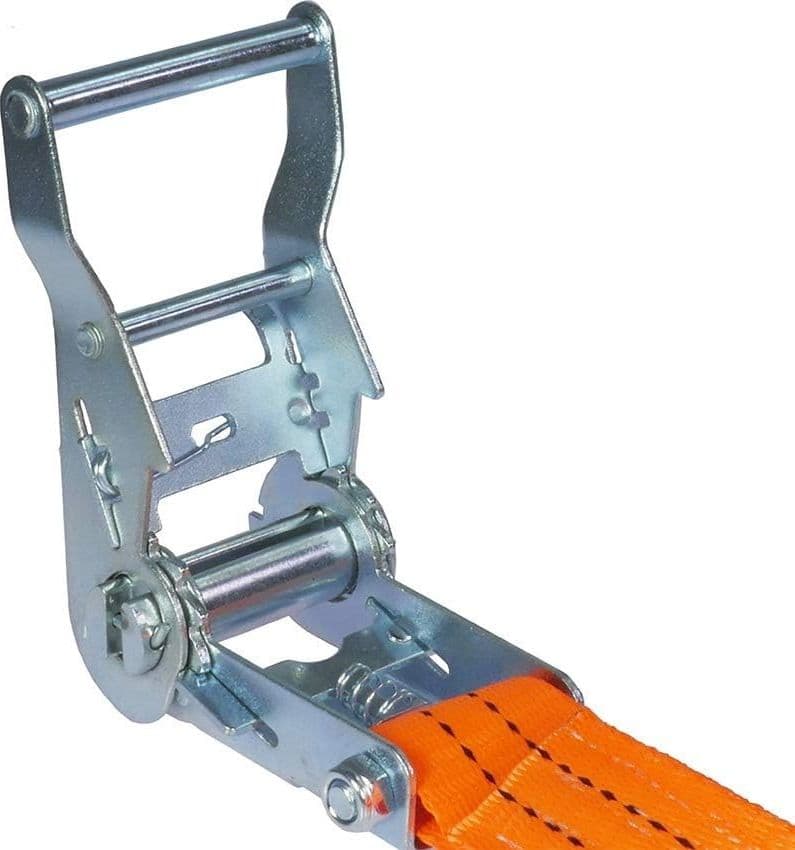 CINGHIA DI TENSIONE 10MTX50MM CON CRICCHETTO TIRANTE FASCE CRICCHETTO ANCORAGGIO - 9