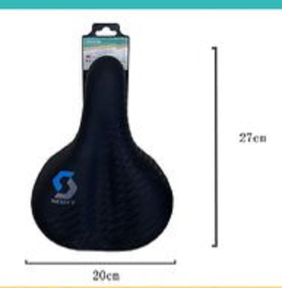 SELLA SELLINO SEGGIOLINO PER BICI MORBIDA GEL SPORTIVA ERGONOMICA BMX ZXC-9840 - 3