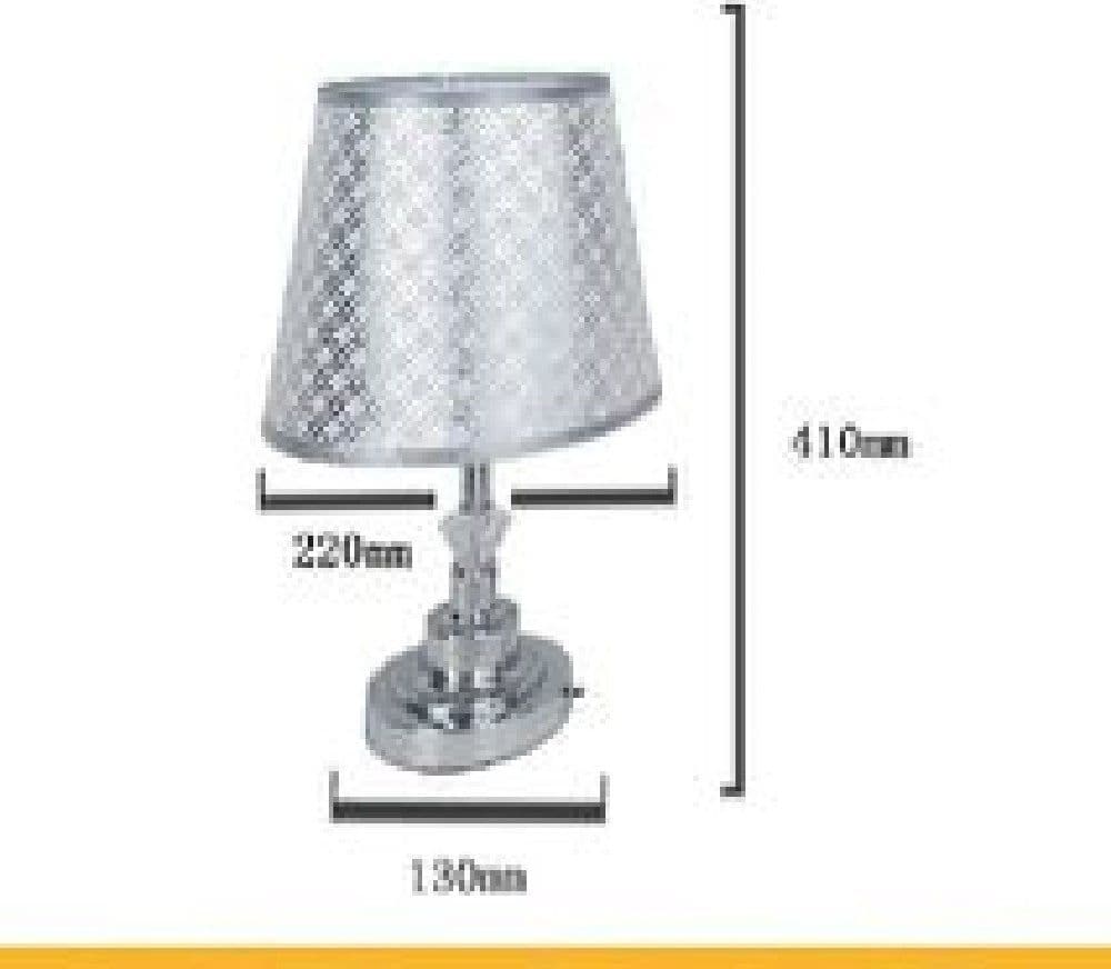 LUME LAMPADA ABAT JOUR DA TAVOLO COMODINO COMÒ ARREDO CAMERA CASA LUCE TX-9773 - 4
