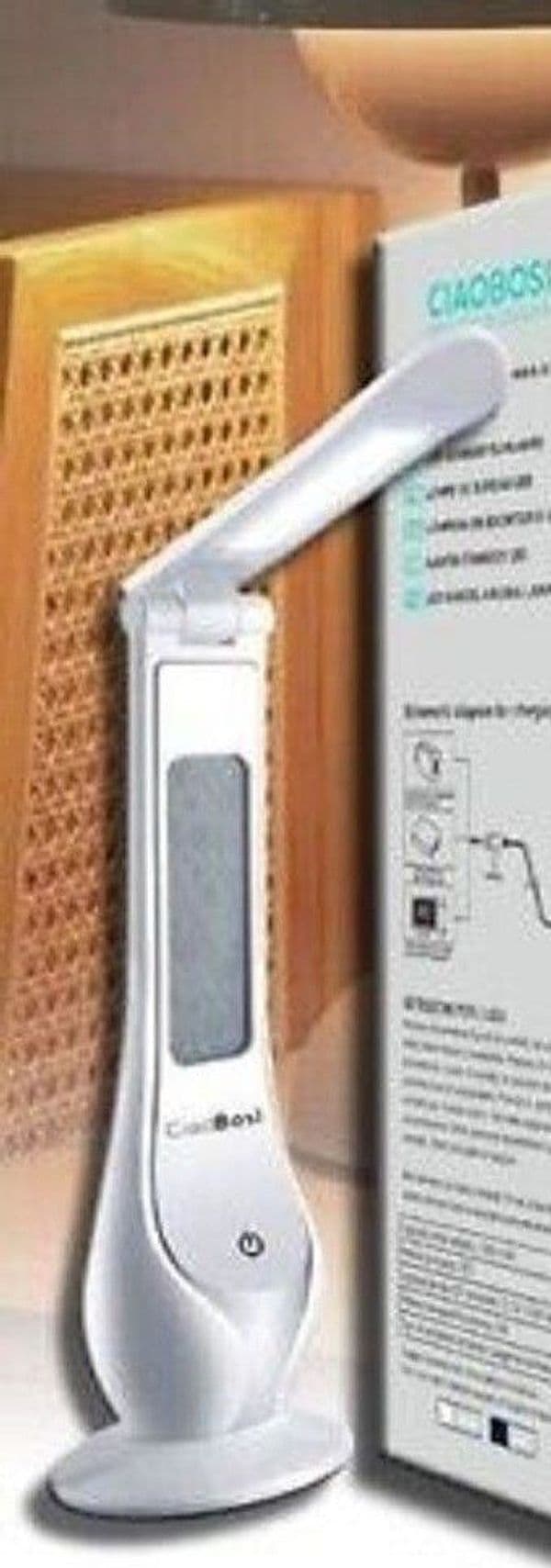 LAMPADA LUCE LED TOUCH TAVOLO SCRIVANIA CALENDARIO OROLOGIO UFFICIO CASA TX-9755 - 5