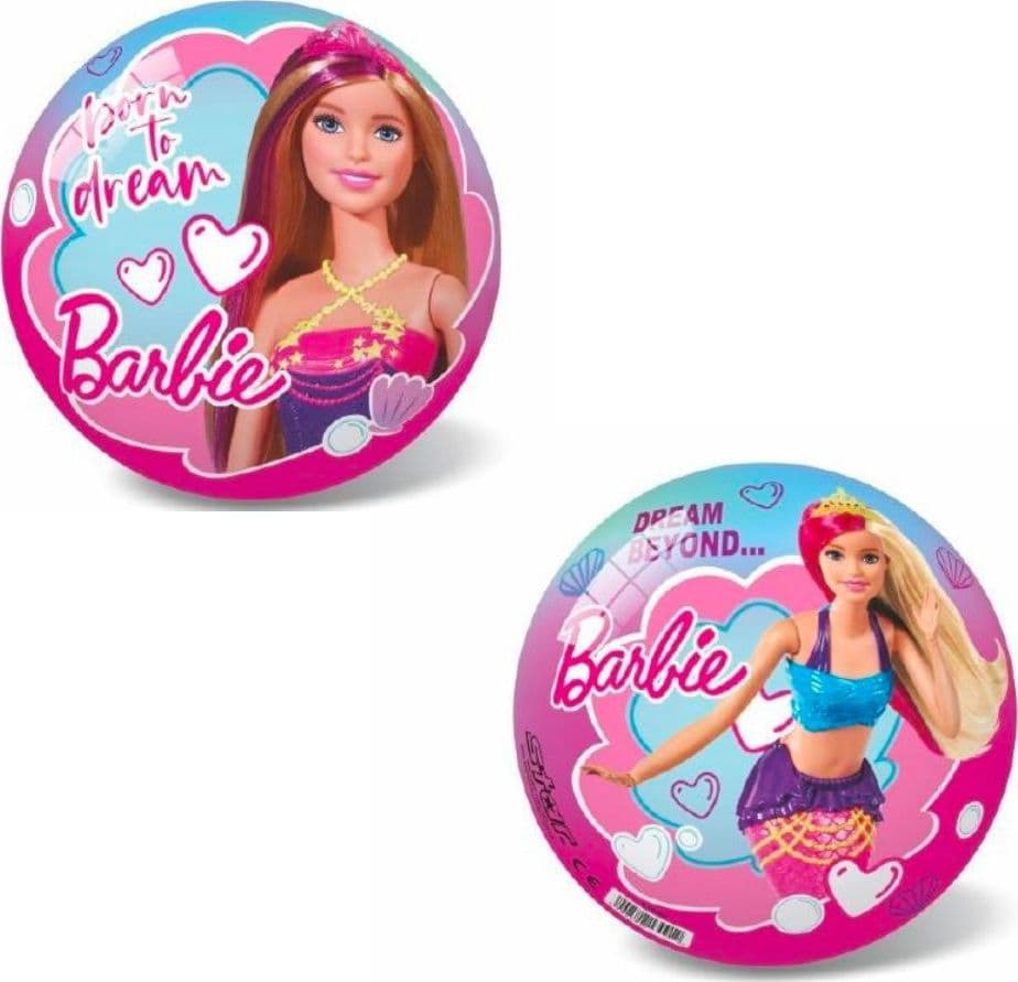 MINI PALLINA BARBIE GIOCO PER BAMBINI DIVERTIMENTO MARE SPIAGGIA TEMPO LIBERO