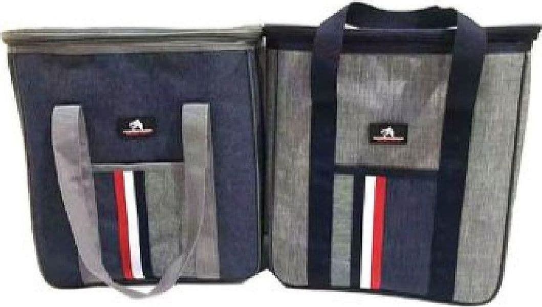 BORSA TERMICA FRIGO BICOLOR 31X15X33 CM 14 LT PORTA ALIMENTI SPIAGGIA MARE 12817 - 3