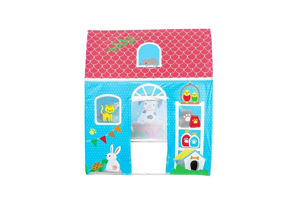 TENDA CASETTA RIPIEGABILE GIOCO PER BAMBINI 102X76X114 CM DA GIARDINO CASA 52007 - 16
