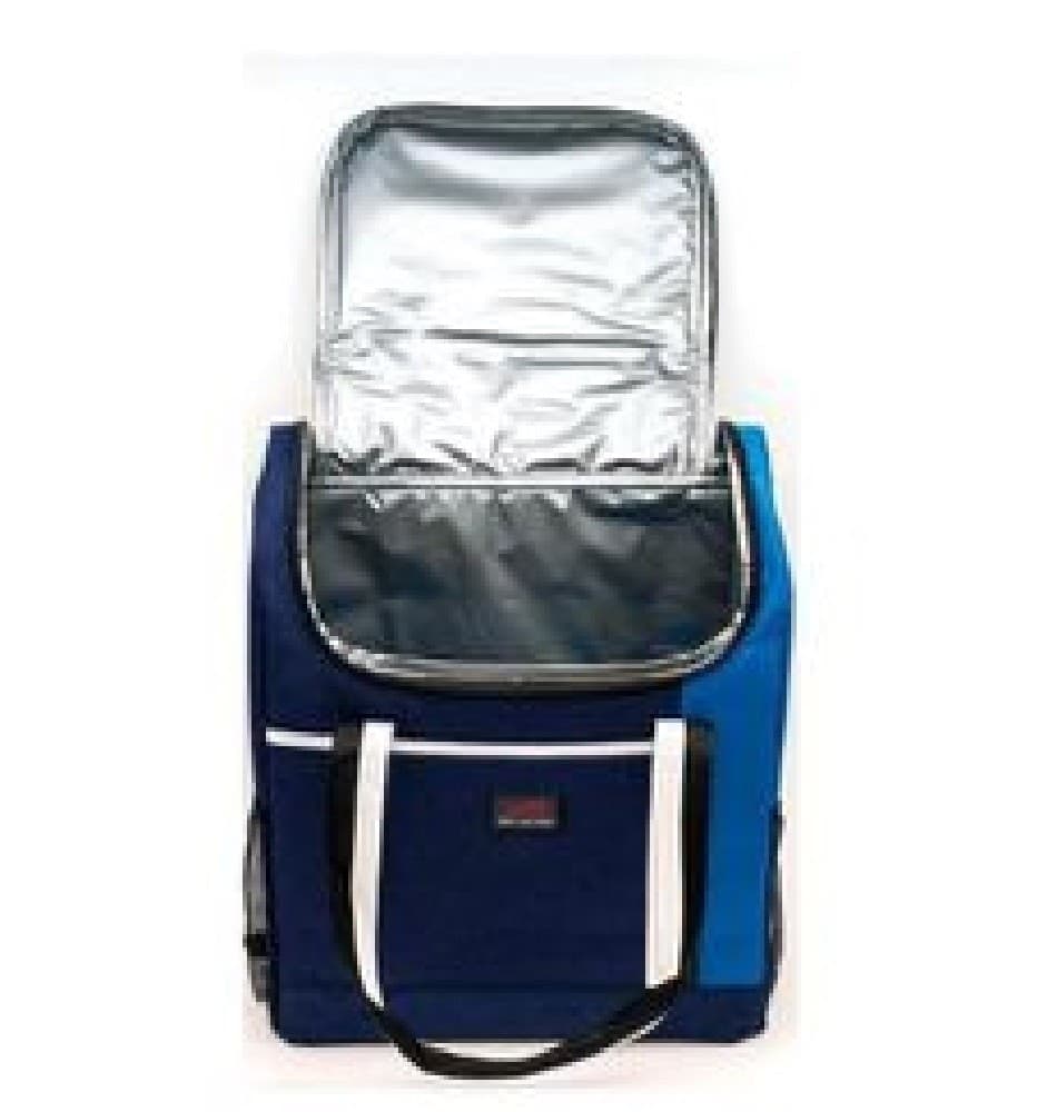 ZAINO FRIGO TERMICO CON MANICO BICOLOR 20LT 32X17X37CM VIAGGI MARE PICNIC 15409 - 3