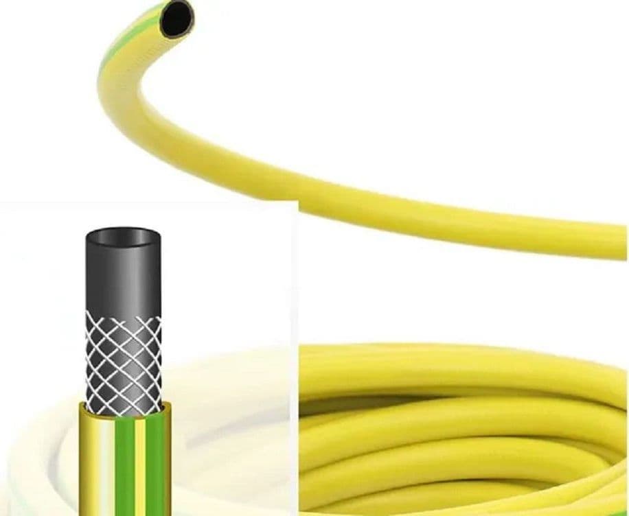 TUBO IRRIGAZIONE RETINATO PROFESSIONALE 3/4" 15MT FLESSIBILE DA GIARDINO 9009799 - 2
