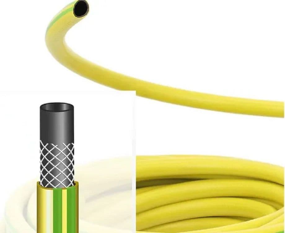 TUBO IRRIGAZIONE RETINATO PROFESSIONALE 3/4" 15MT FLESSIBILE DA GIARDINO 9009799 - 2
