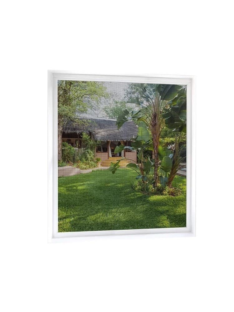 ZANZARIERA UNIVERSALE FINESTRA NERA ADESIVA CON VELCRO 150 X 250CM INSETTI 12924 - 4